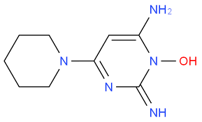 Minoxidil chemical formula