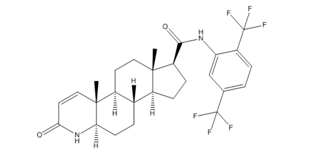 Chemical structure and physical properties of Dutasteride-Xi'an Lyphar Biotech Co., Ltd