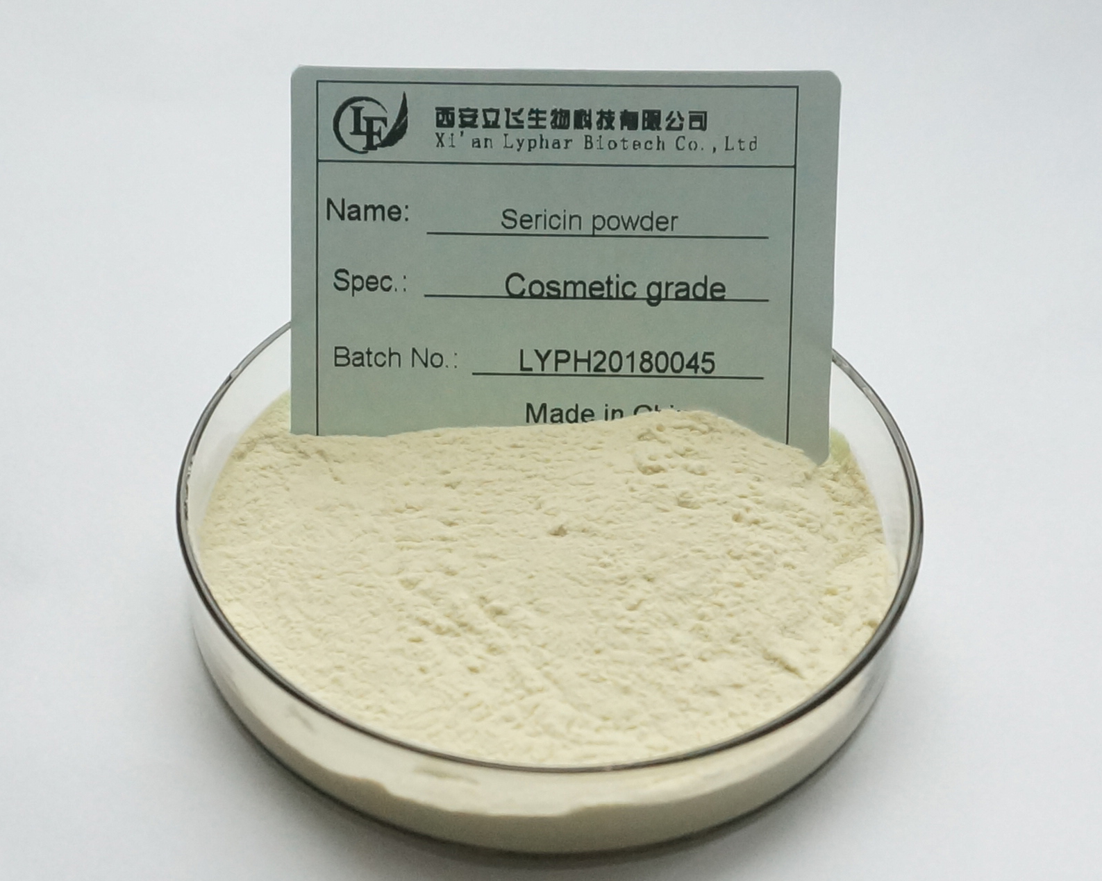Chemical structure and physical properties of Sericin-Xi'an Lyphar Biotech Co., Ltd