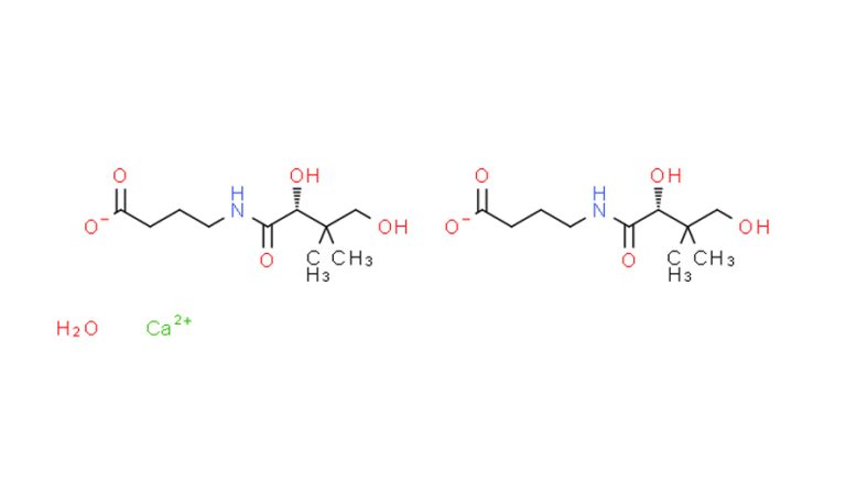 Chemical Structure and Physical Properties of Calcium Hopantenate Hemihydrate 7 2026010408274042