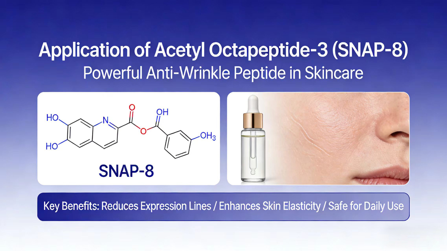 Applications of Acetyl Octapeptide-3/Snap-8-Xi'an Lyphar Biotech Co., Ltd Applications of Acetyl Octapeptide-3/Snap-8-Xi'an Lyphar Biotech Co., Ltd