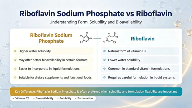 Riboflavin Sodium Phosphate vs Riboflavin 1 2026090108374074