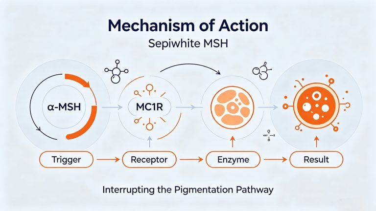 Mechanism of action of Sepiwhite MSH 2 2026092408182311